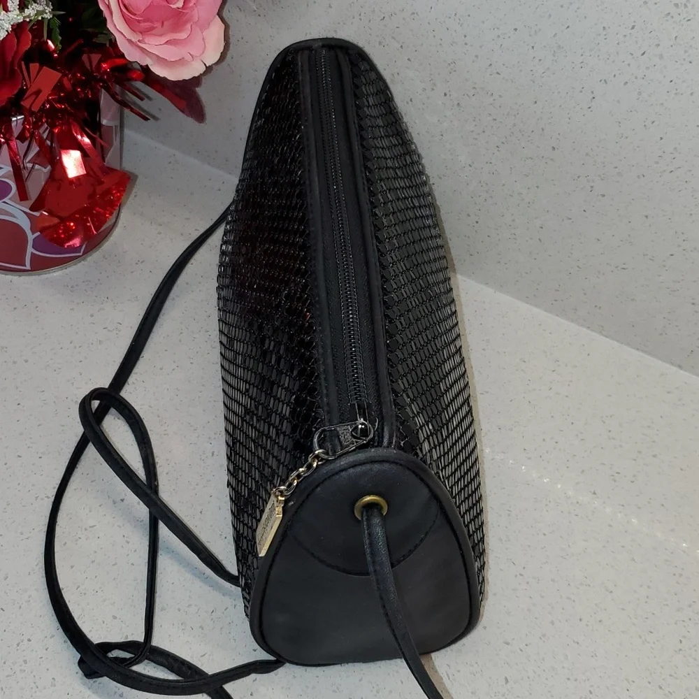WHITING AND DAVIS chainmail crossbody bag